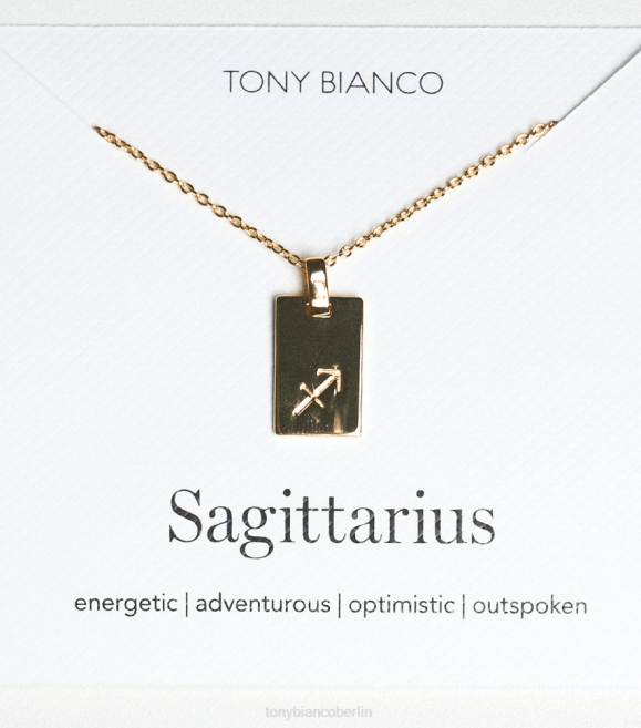 Geschenkführer| de Tony Bianco Frauen Sternzeichen-Halskette Schütze Gold 4624715